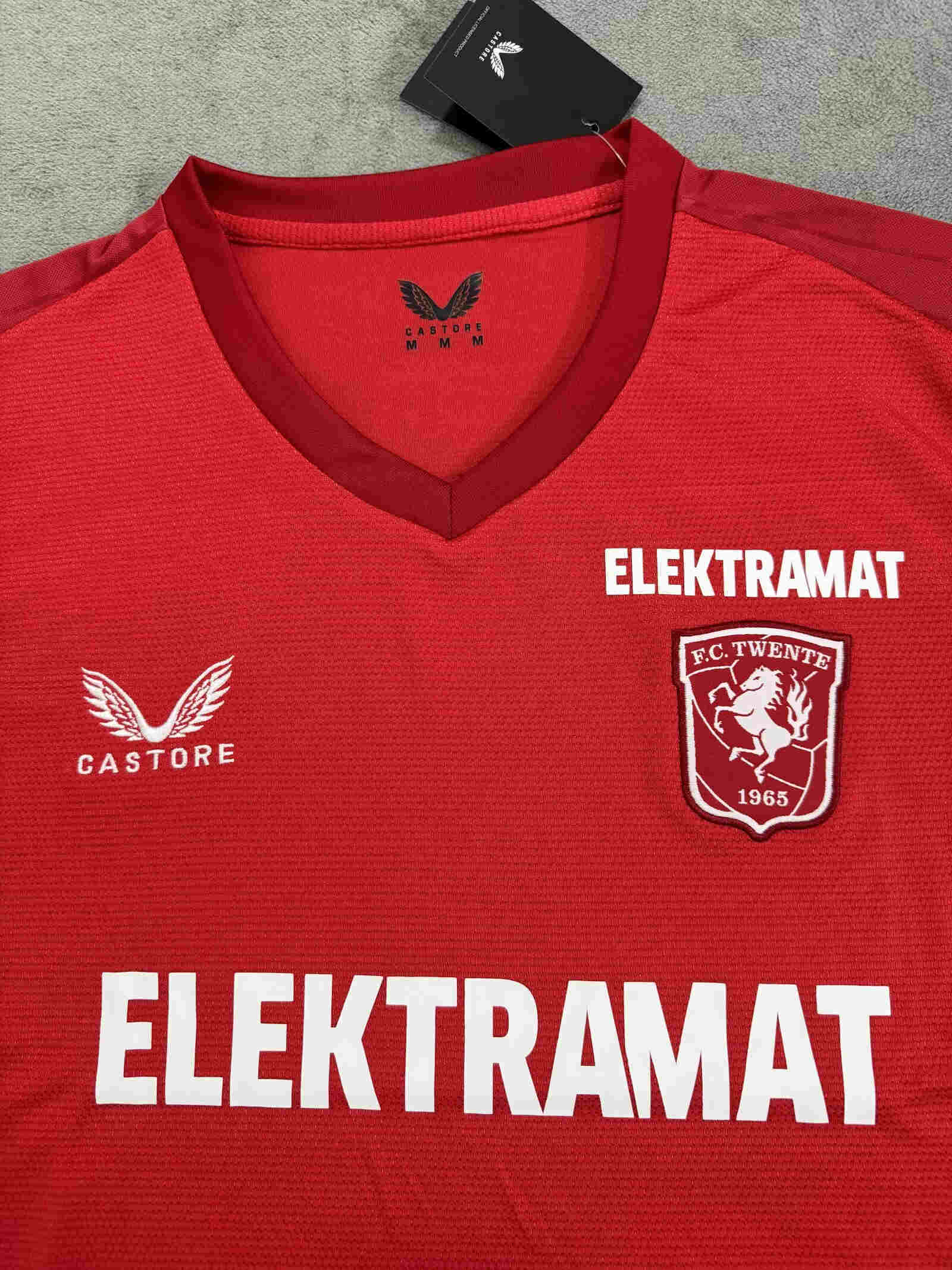 2024-2025 FC Twente Home Red Thailand Soccer Jersey AAA-4506