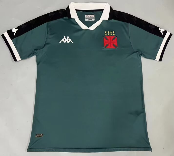 (S-4XL) 2024-2025 CR Vasco da Gama Drak Green Thailand Training Soccer Jersey AAA-908