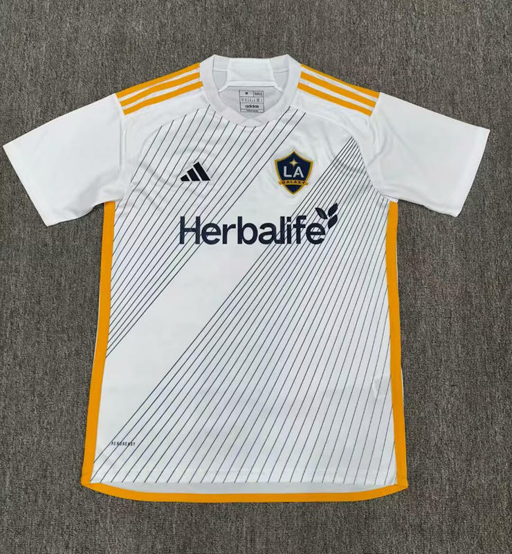(s-4xl)2025-26 Los Angeles Galaxy Splicing dark purple Thailand Soccer Jersey AAA-9755