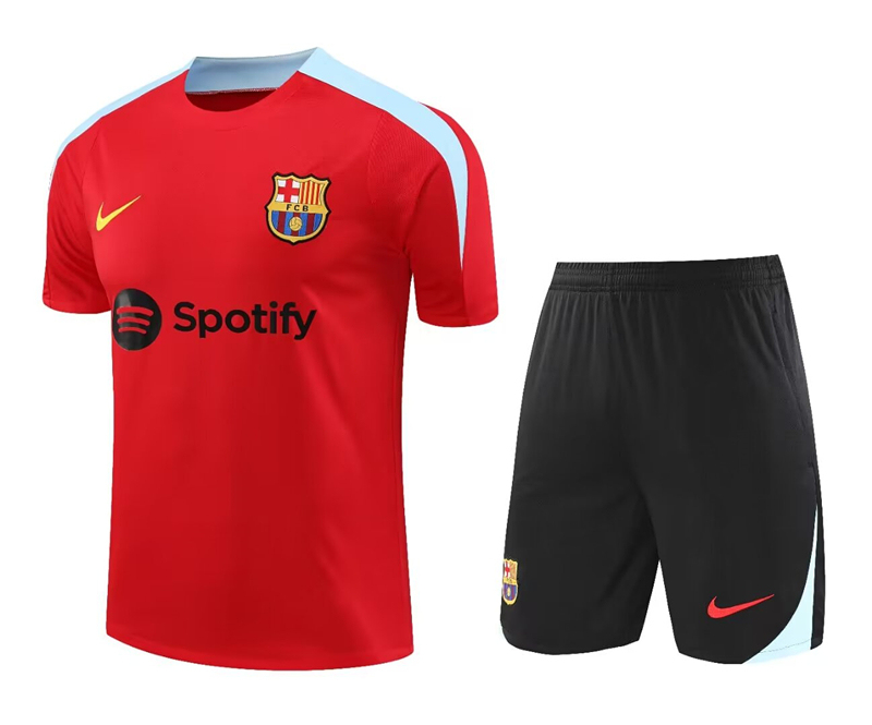 2024-2025 Barcelona Red Thailand Soccer Uniform-418