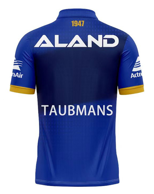 2024 Manna Fish Home Blue Thailand Rugby Jersey