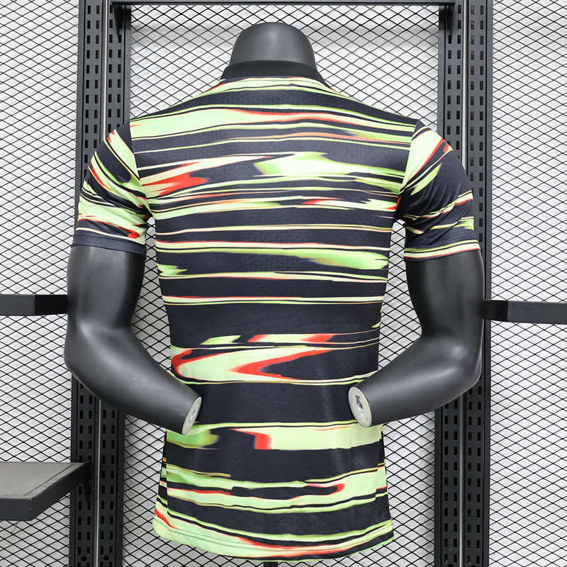 2024-2025 Portugal Black&Green Thailand Soccer Training Jersey AAA-888