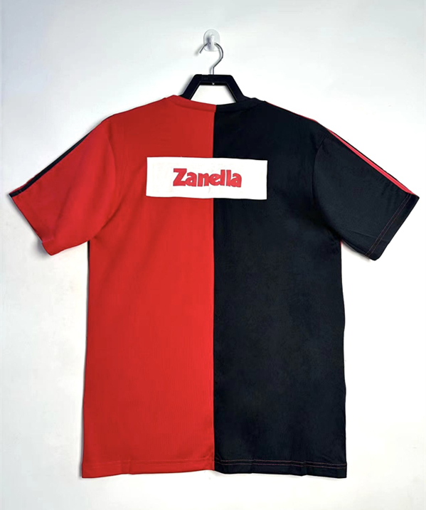 Retro Version 93-94 Newell's Old Boys Red&Black Thailand Soccer Jersey AAA-811