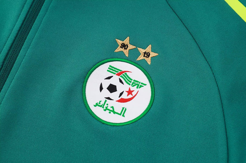 2024-2025 Algeria Green Thailand Soccer Jacket Uniform-411