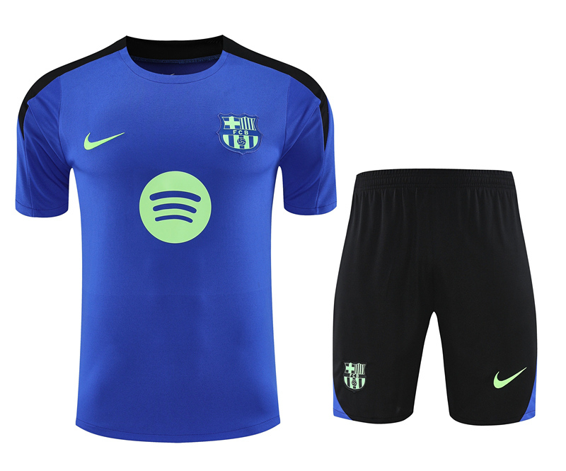 2025-2026 Barcelona Blue Thailand Soccer Uniform-418