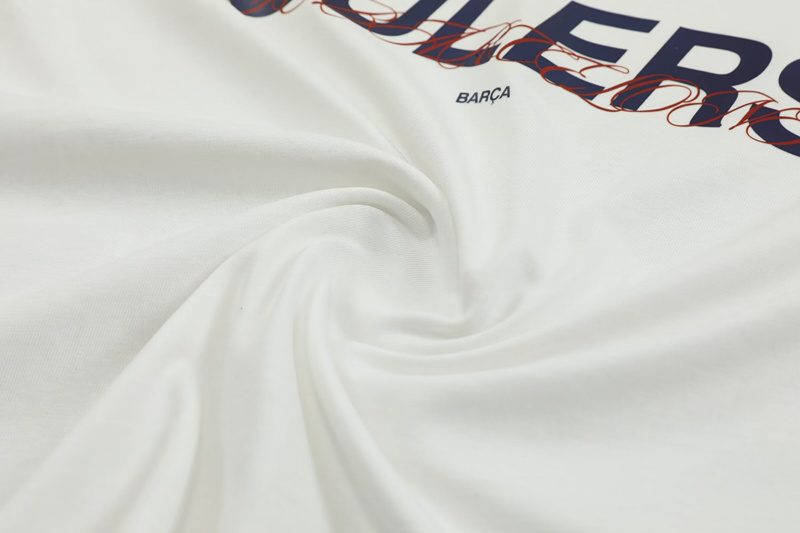 2024-2025 Barcelona White Thailand Soccer Uniform-7411