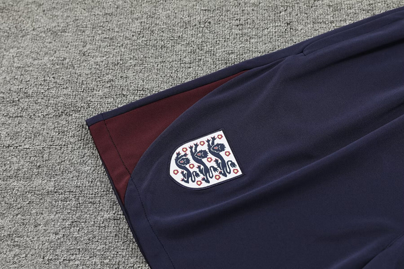 2024-2025 England Dark Red Thailand Soccer Vest Uniform-418