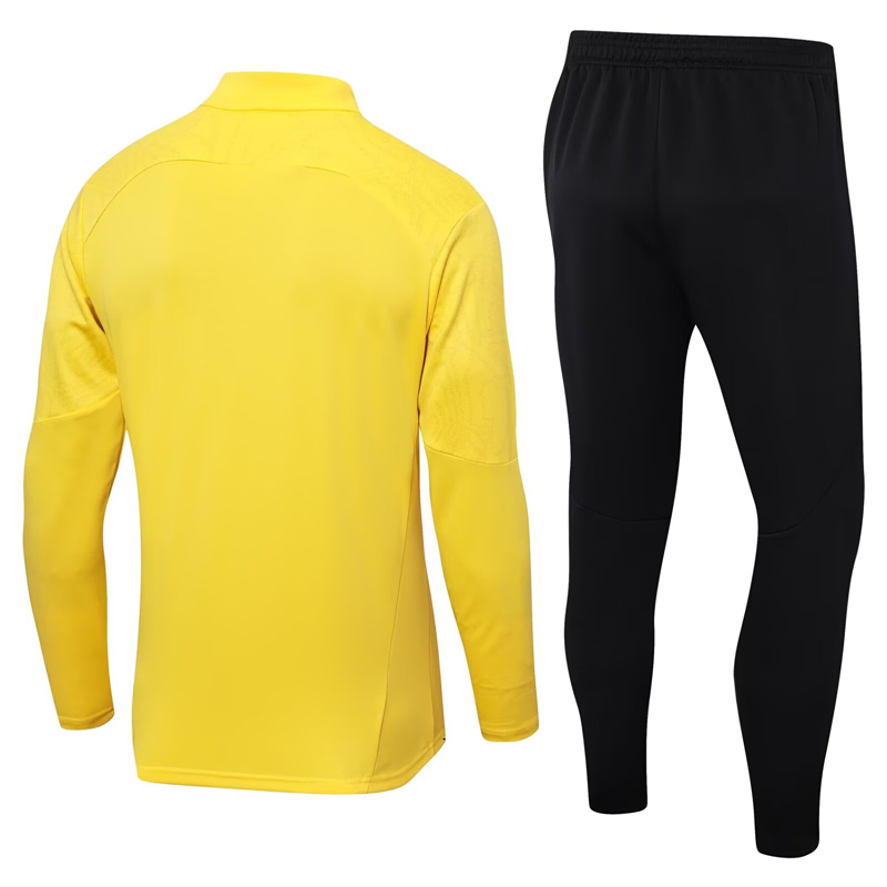 2024-2025 Borussia Dortmund Yellow Thailand Soccer Tracksuit -411