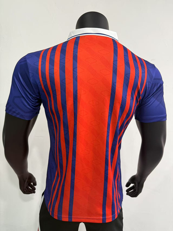 Player Retro Version 1993-1994 Barcelona Home Blue&Red Thailand Soccer Jersey AAA-0871