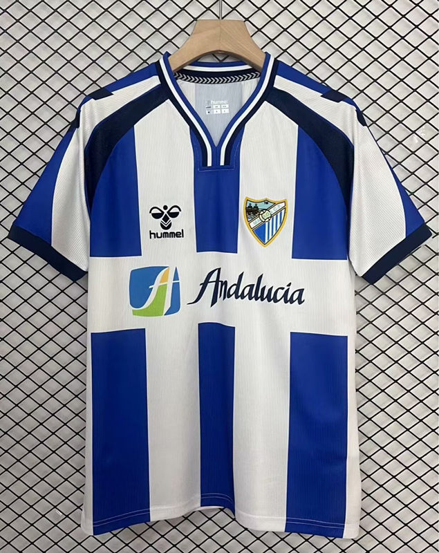 （s-4xl）25-26 25th Anniversary Edition Málaga Málaga CF Blue&White Thailand Soccer-2044
