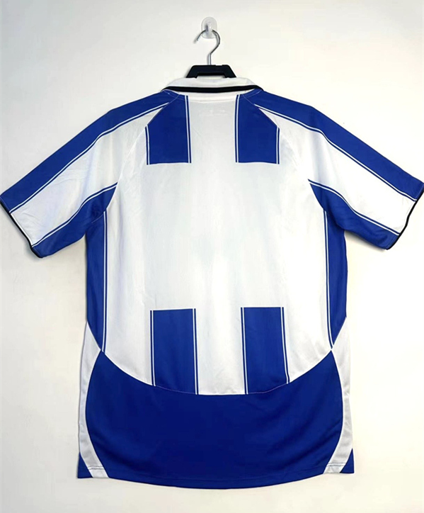 Retro Version Porto Home Blue&White Thailand Soccer Jersey AAA-811