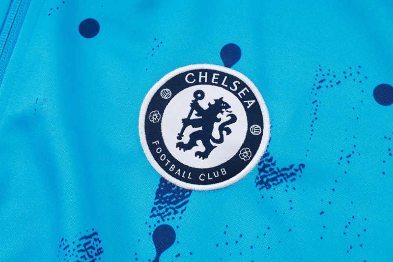 2024-2025 Chelsea Ink Jet Laker Blue Thailand Soccer Jacket Unifrom-815