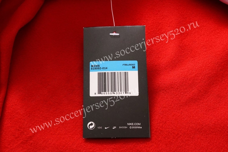 2020-2021 Nike Red Thailand Soccer Jacket Uniform With Hat-815