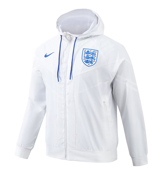 2024-2025 England White Thailand Trench Coats With Hat-518
