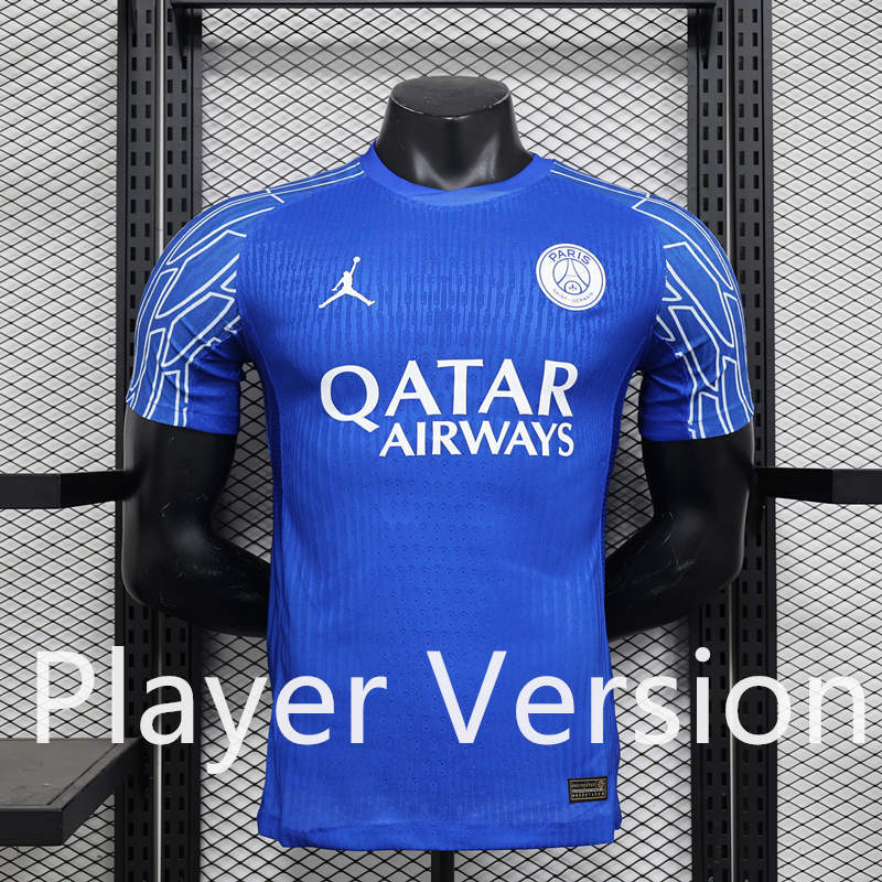 Player Version 2024-25 Special Version Paris Blue Thailand Soccer Jersey AAA-888