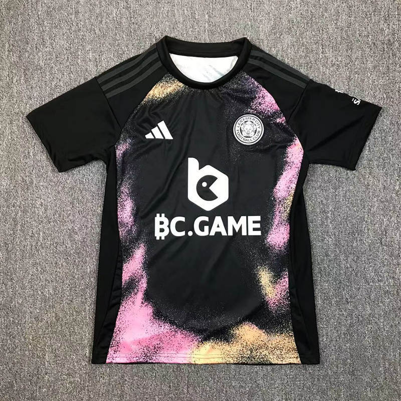 2024-2025 Leicester City Away Black Thailand Soccer Jersey AAA-417