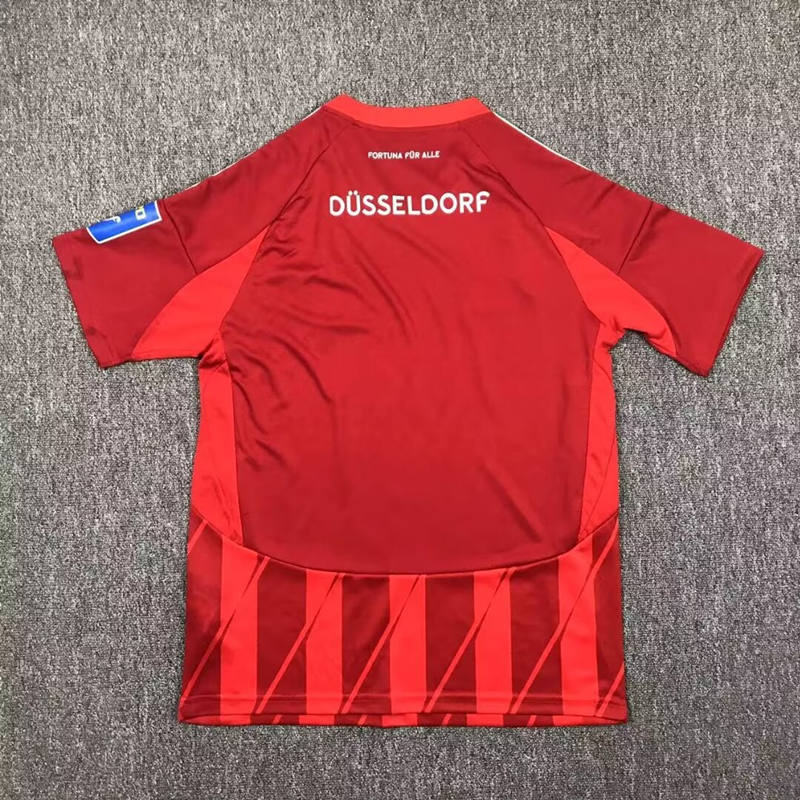 2024-2025 Bayern Fortuna Düsseldorf Home Red Thailand Soccer Jersey AAA-417