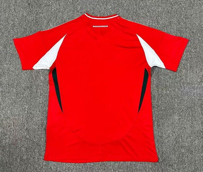 2024-2025 Hungary Home Red Thailand Soccer Jersey AAA-512