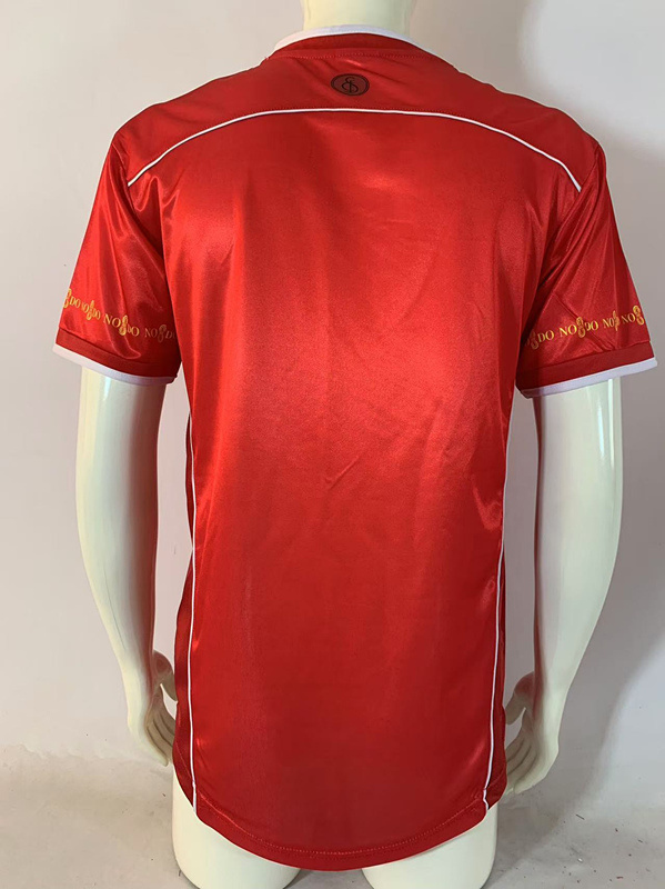 Retro Version 2003-2004 Serbia Away Red Thailand Soccer Jersey AAA-811