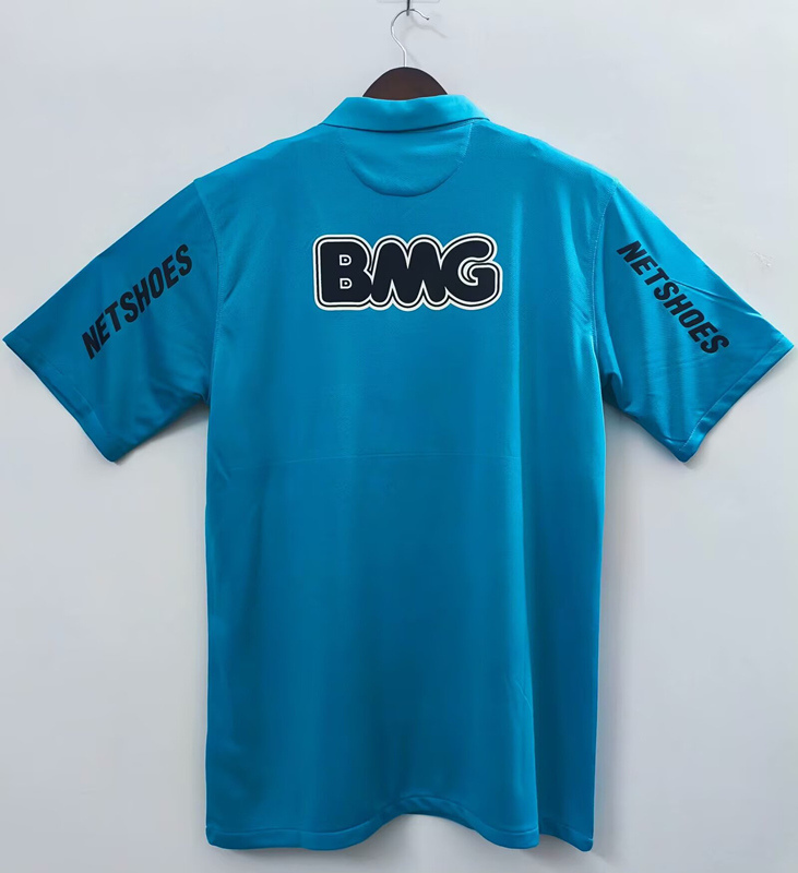 Retro Version 2012-2013 Santos FC Away Blue Thailand Soccer Jersey AAA-2483