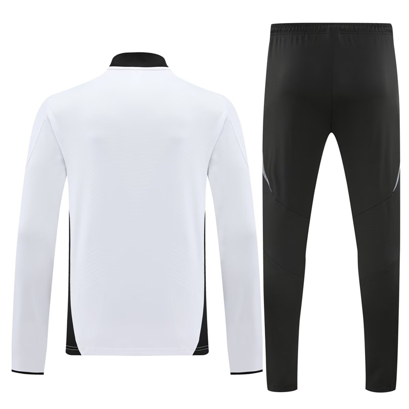 Player Version 2024-2025 Real Madrid White Thailand Soccer Tracksuit-4627