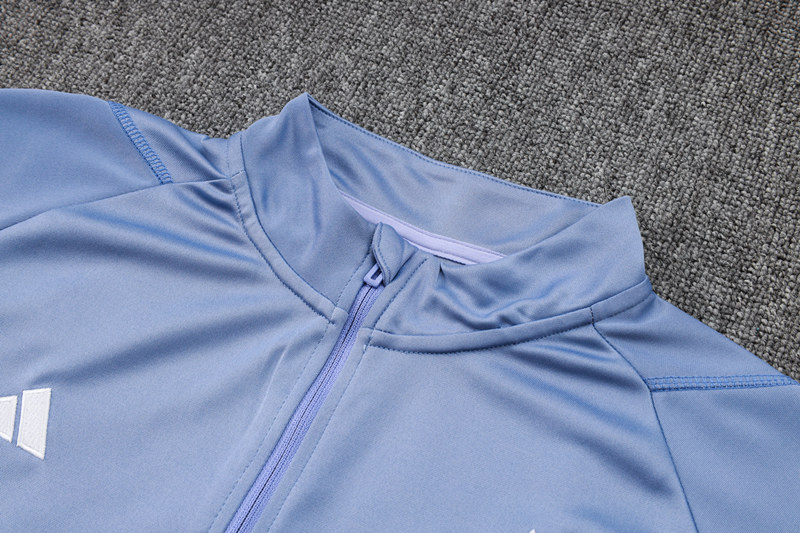 2024-2025 Cruzeiro EC Gray Thailand Soccer Tracksuit-815