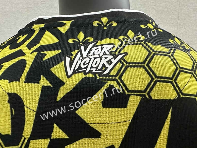 Player Version 2023-2024 Brentford Yellow Thailand Soccer Jersey AAA-2016