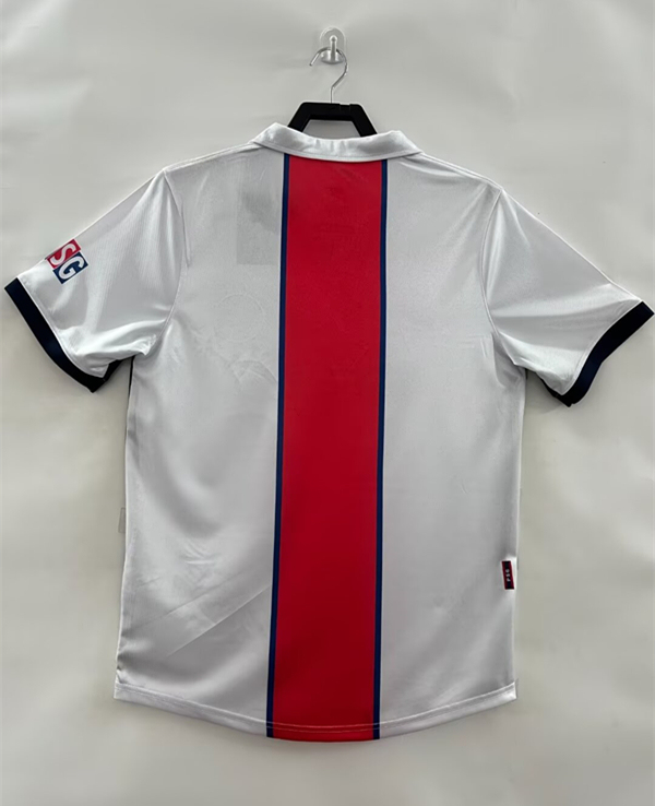 Retro Version 98-99 Paris Away White Thailand Soccer Jersey AAA-811