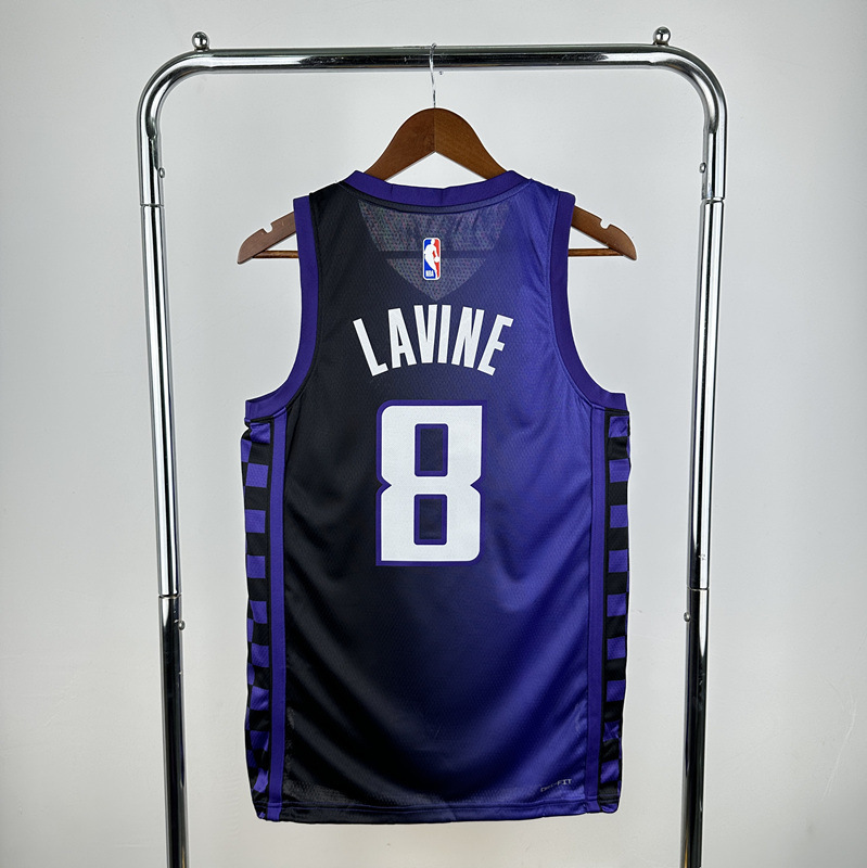 2024 Sacramento Kings White #8 NBA Jersey-311