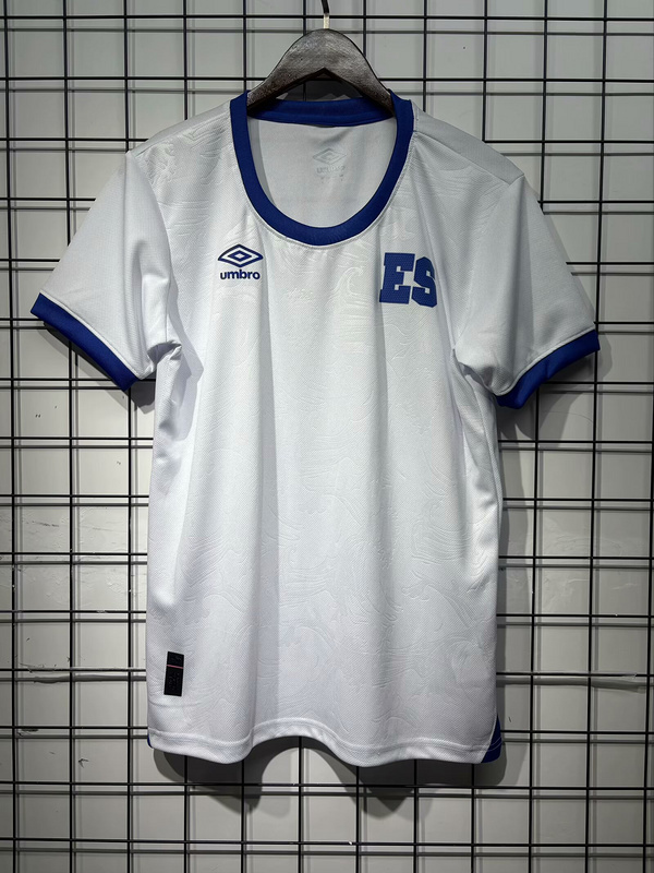2025-2026 El Salvador Away White Thailand Soccer Jersey AAA
