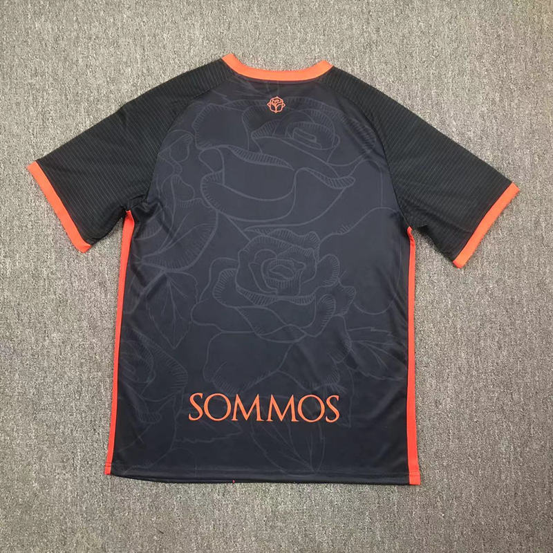 2024-2025 Huesca 2nd Away Black Thailand Soccer Jersey AAA-417