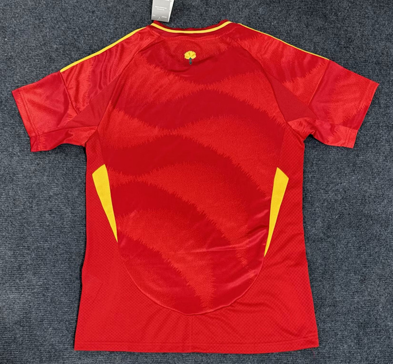 2024-25 Spain Home Red Thailand Soccer Jersey AAA-7642