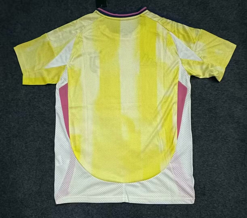 (S-4XL) 2024-25 Juventus Away Yellow Thailand Soccer Jersey AAA-2483