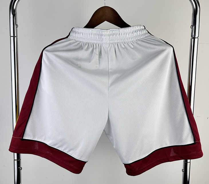 Miami Heat Home White NBA Shorts -311