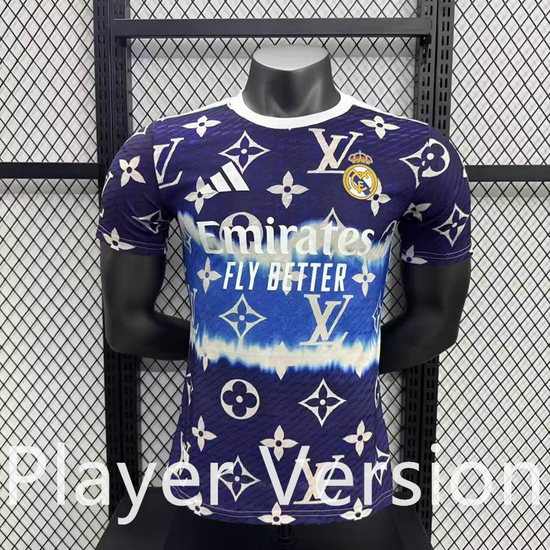 Player Version 2025-2026 Special Version Real Madrid Purple Thailand Soccer Jersey AAA-4285