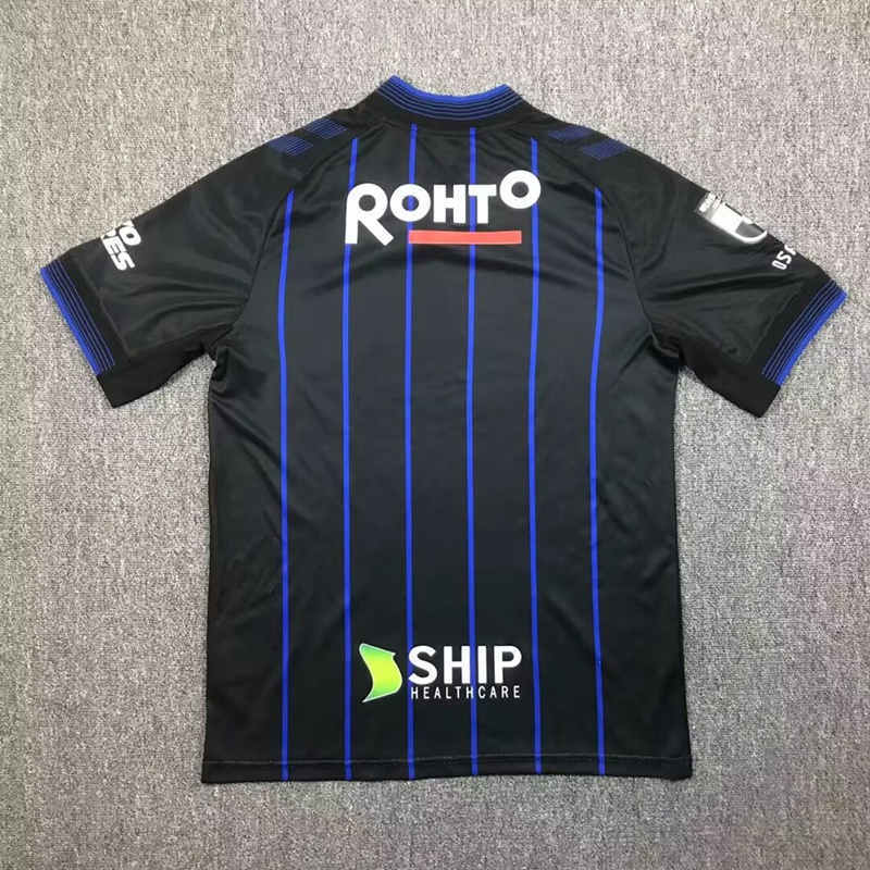 2024-2025 Gamba Osaka Home Blue&Black Thailand Soccer Jersey AAA-417