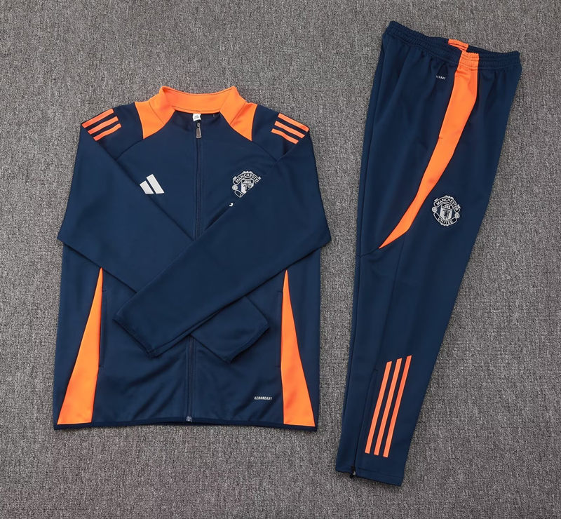 2024-2025 Manchester United Red Thailand Soccer Jacket Uniform-411