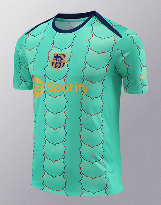 2024-25 Barcelona Light Green Thailand Soccer Jersey-418