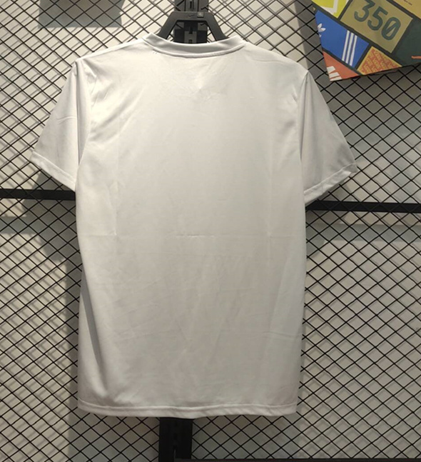 (S-3XL）2024-2025 Barcelona White Cotton T-Shirt-DD3