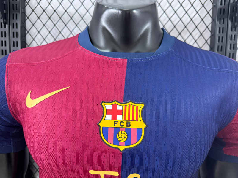 (S-4XL) Player Version 2025-2026 Special Version Barcelona Blue&Red Thailand Soccer Jersey AAA-4285
