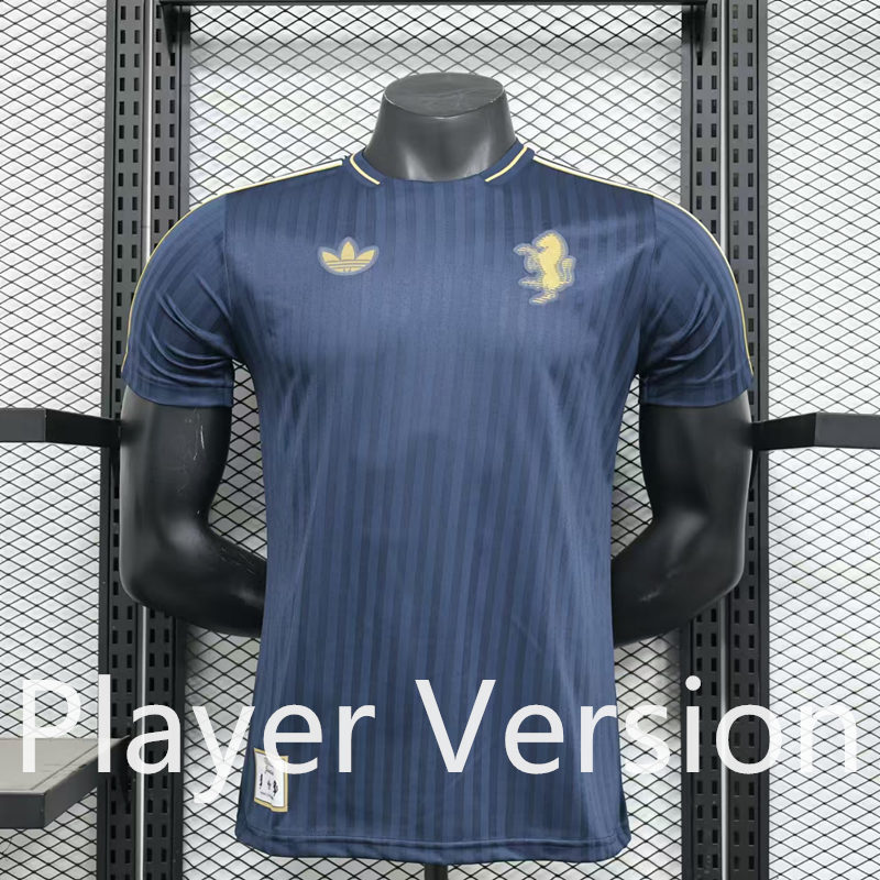 Player Version 2025-2026 Special Version Juventus Royal Blue Thailand Soccer Jersey AAA-888