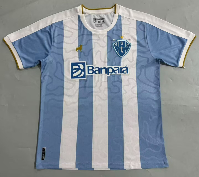 (s-4xl)2025-26 Paysandu Para Home Blue& White Thailand Soccer Jersey-908