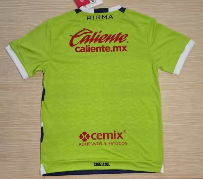 (S-3XL) 2024-2025 Cruz Azul Goalkeeper Green Thailand Soccer Jersey AAA-912