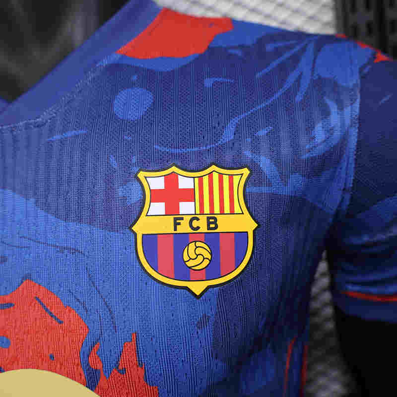 Player Version 2025-2026 Barcelona Red &Blue Thailand Soccer Jersey AAA-888