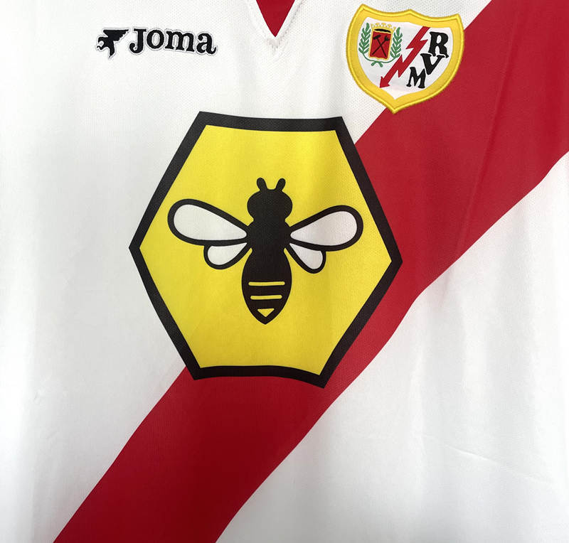 Retro Version 01-02 Rayo Vallecano Home White Thailand Soccer Jesrey AAA-811