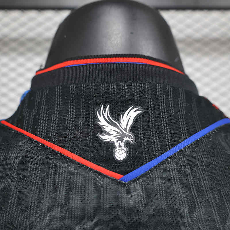 Player Version 2024-2025 Crystal Palace 2nd Away Black Thailand Soccer Jersey AAA-888