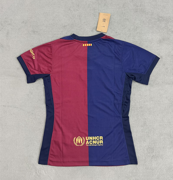 Without Sponsor 2024-2025 Barcelona Home Red&Blue Women Thailand Soccer Jersey AAA-4506
