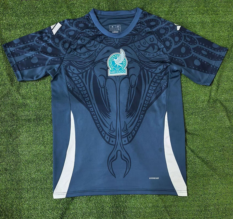 2024-2025 Mexico Black&Green Thailand Training Soccer Jersey AAA-416