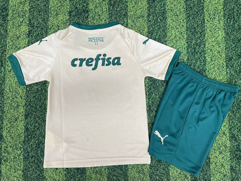 2024-2025 Palmeiras 2nd Away Gold Kids/Youth Soccer Uniform-1947