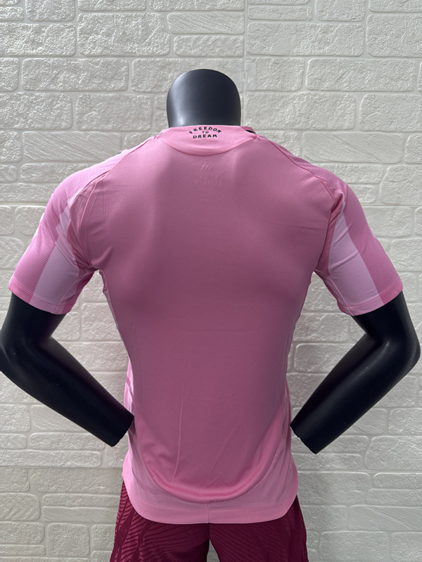 Player Version 2025-2026 Inter Miami CF Home Pink Thailand Soccer Jersey AAA-2016